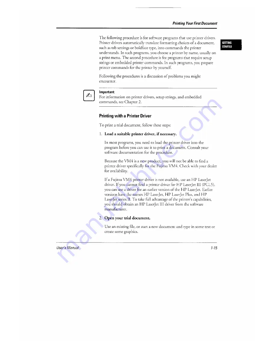 Fujitsu VM4 User Manual Download Page 33