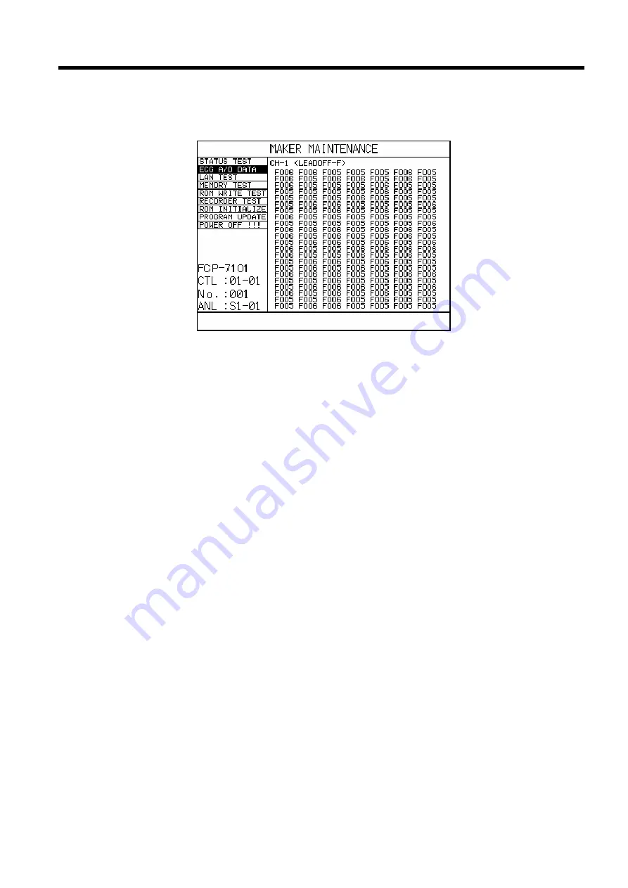 Fukuda Denshi FCP-7101 Service Manual Download Page 49