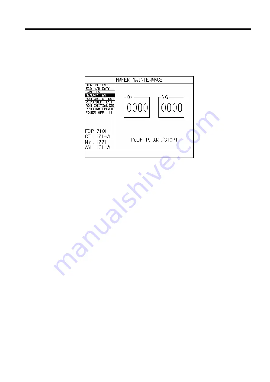 Fukuda Denshi FCP-7101 Service Manual Download Page 51