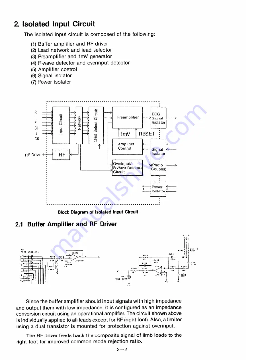 Fukuda Denshi FX-2111 Service Manual Download Page 14