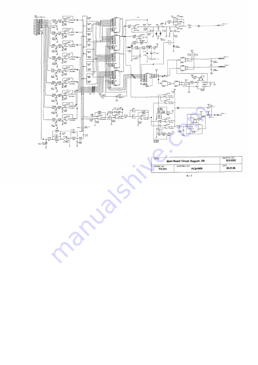 Fukuda Denshi FX-2111 Service Manual Download Page 64