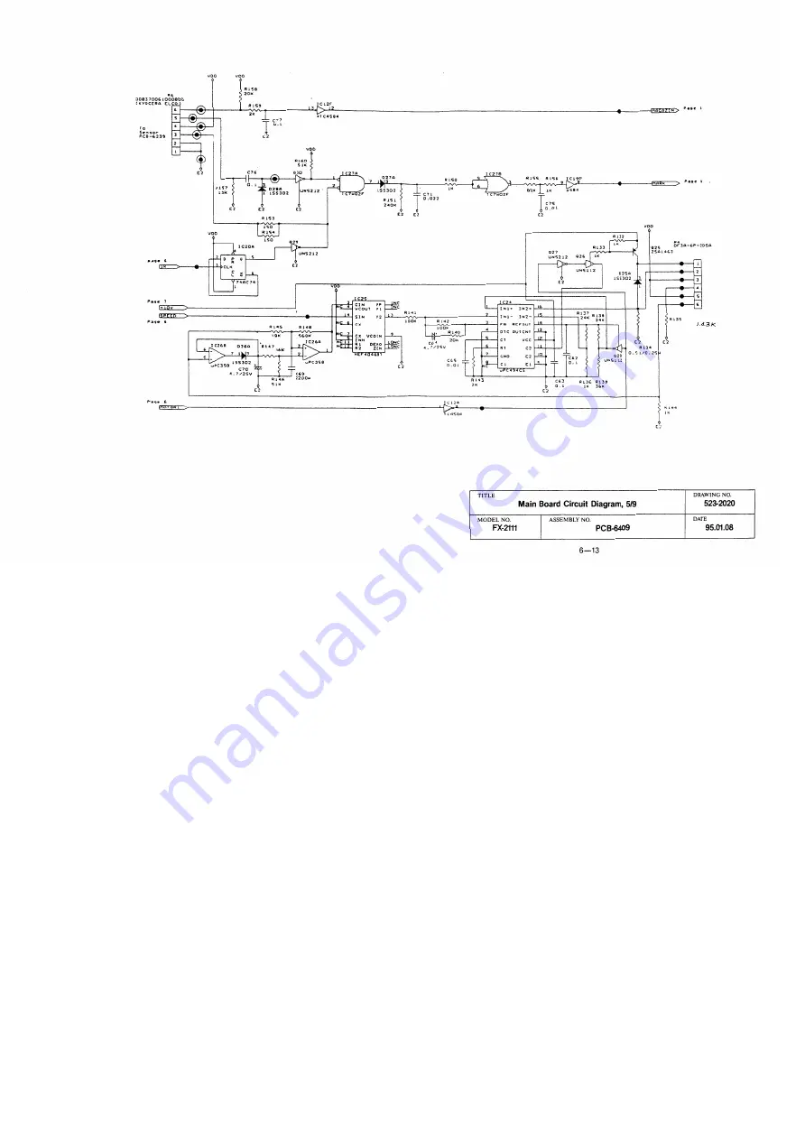 Fukuda Denshi FX-2111 Service Manual Download Page 67