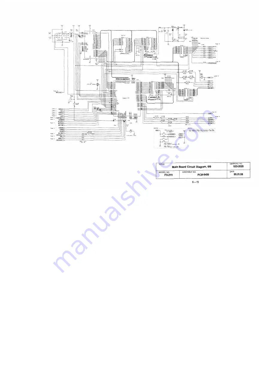 Fukuda Denshi FX-2111 Service Manual Download Page 68