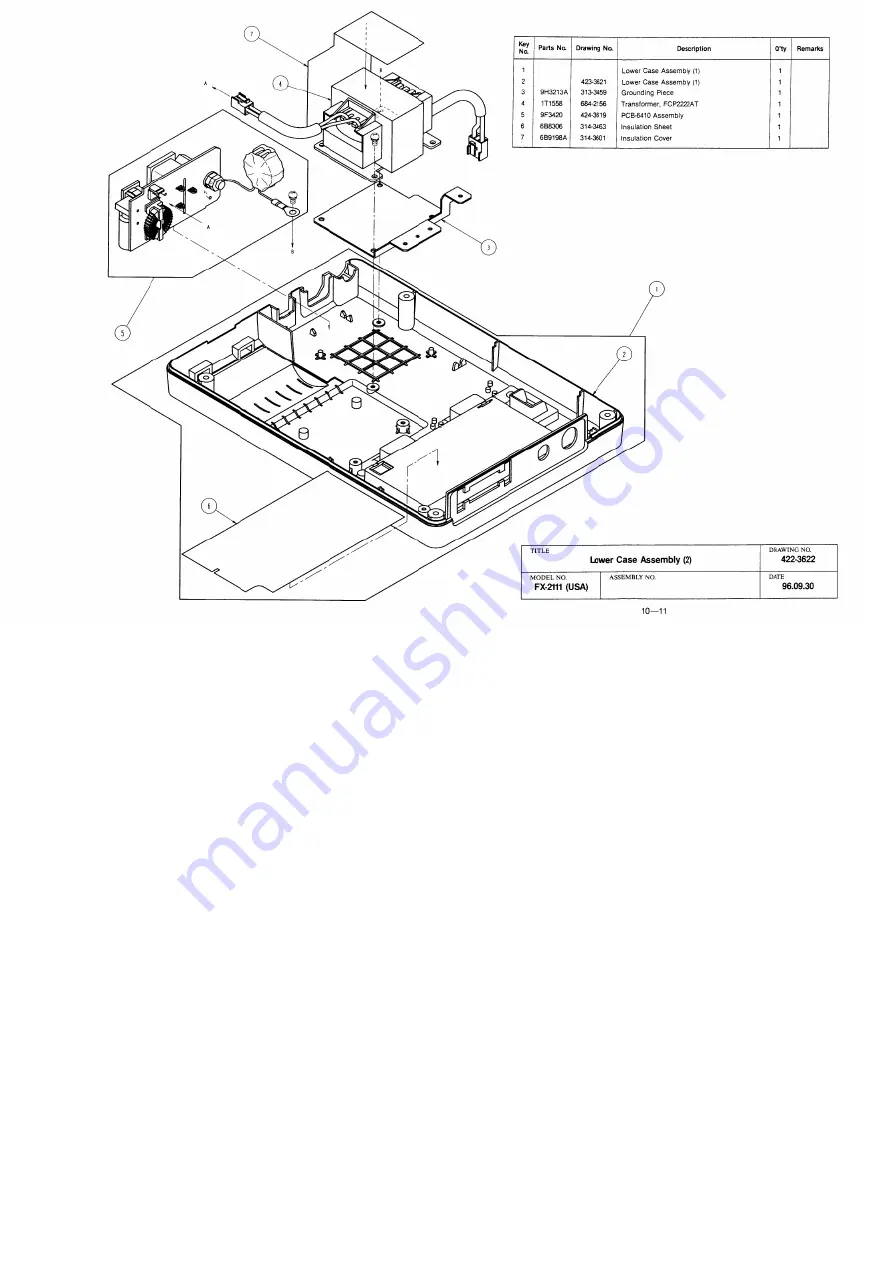 Fukuda Denshi FX-2111 Service Manual Download Page 113