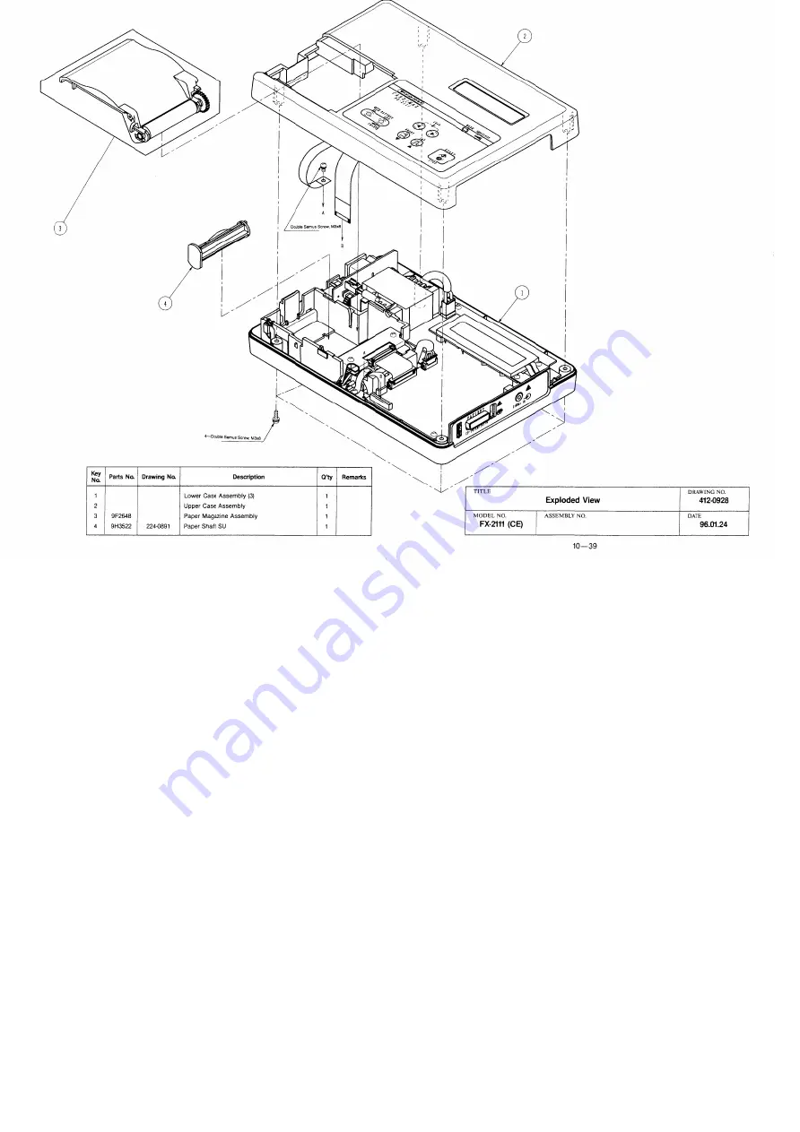 Fukuda Denshi FX-2111 Service Manual Download Page 127