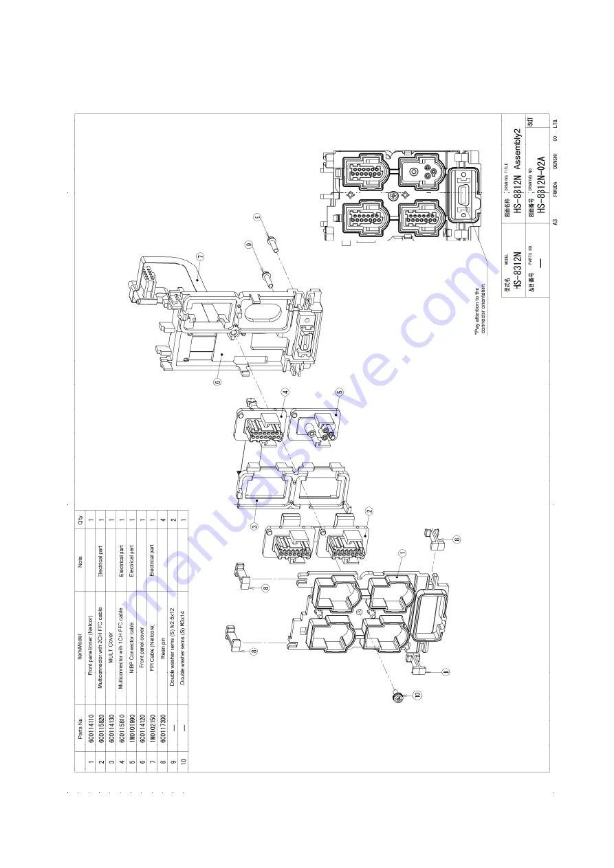 Fukuda Denshi HS-8000 Series Service Manual Download Page 71