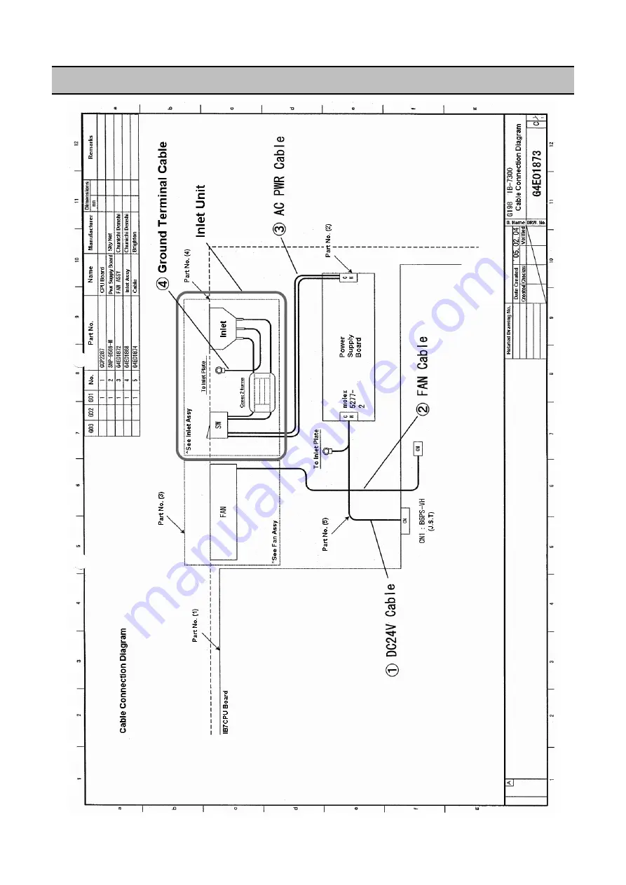 Fukuda Denshi IB-7300 Service Manual Download Page 73