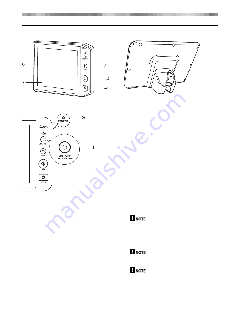 Fukuda VaSera VS-2000 Series Operation Manual Download Page 43