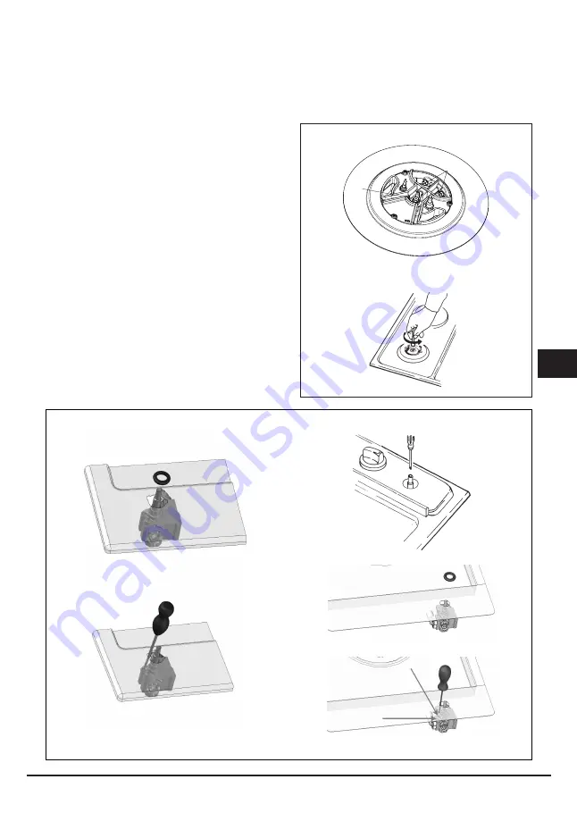 Fulgor Milano CREATIVE CPH 401 GDWK Instructions For Use Manual Download Page 41