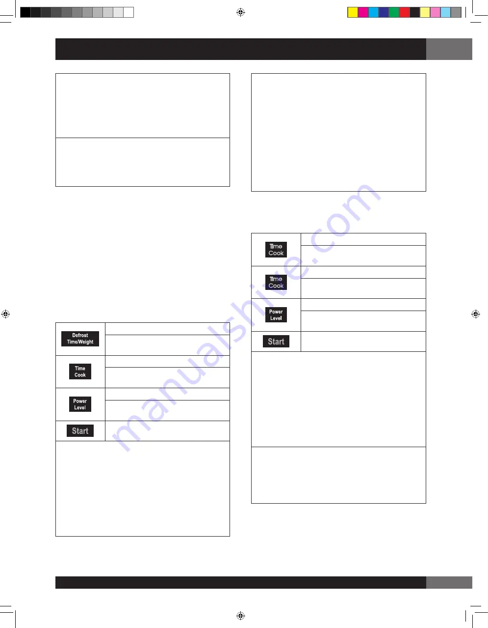 Fulgor Milano F4OTR30S1 Use & Care Manual Download Page 15