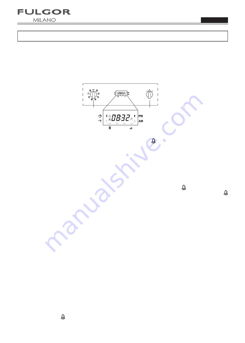 Fulgor Milano F4SP30 1 Use & Care Manual Download Page 70