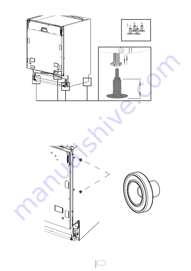 Fulgor Milano F6DWT24FI2 Installation Manual Download Page 11