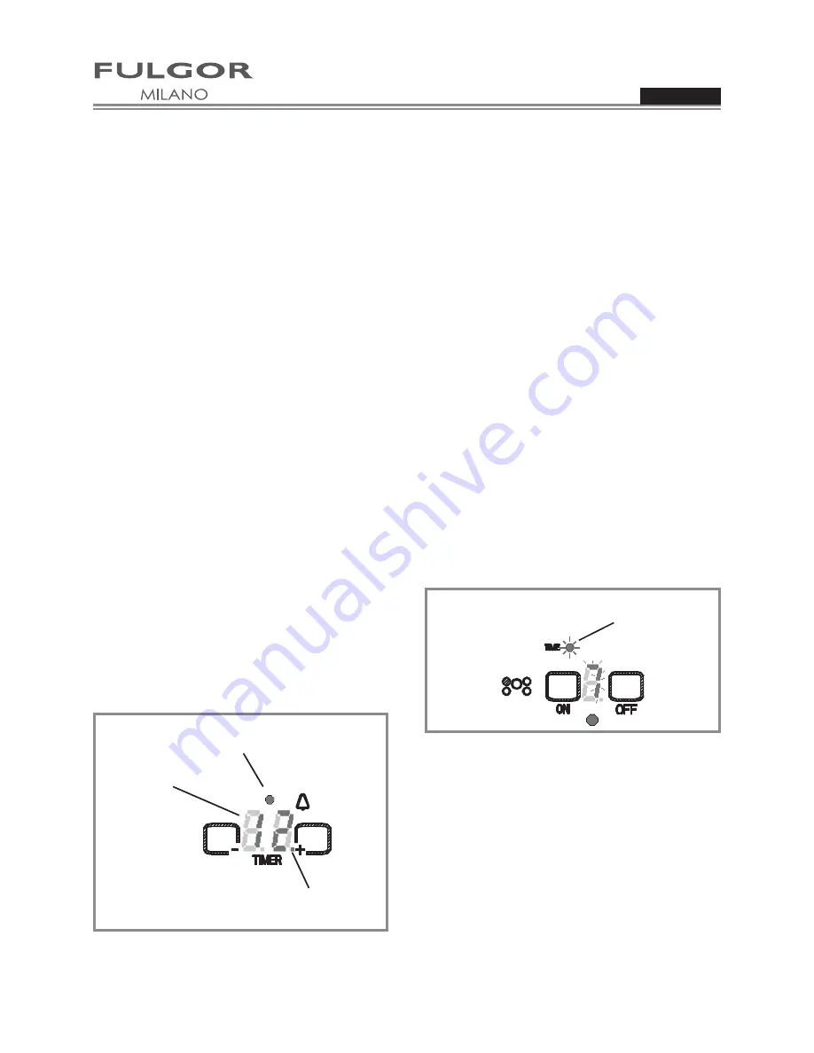 Fulgor Milano F6RT24S1 Use & Care Manual Download Page 12