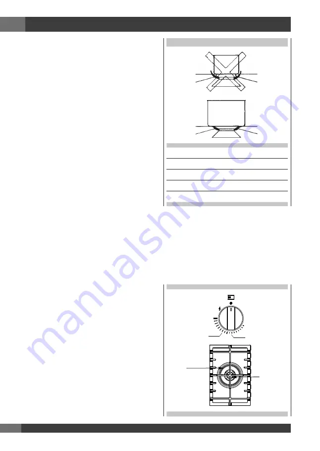 Fulgor Milano FCLH 604 G T WK BK Installation - Use - Maintenance Download Page 46