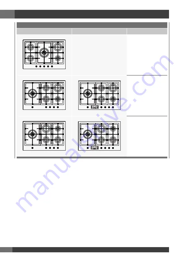 Fulgor Milano FCLH 604 G T WK BK Installation - Use - Maintenance Download Page 56