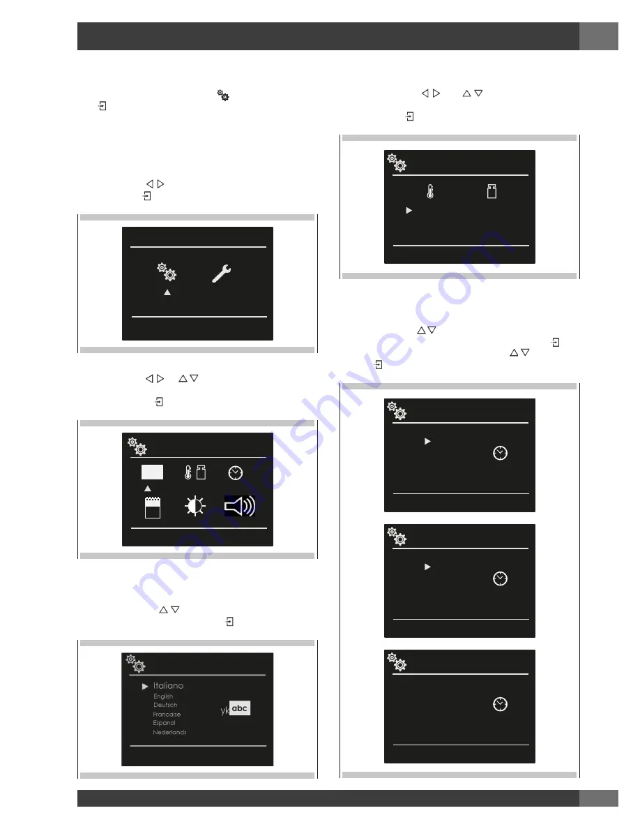 Fulgor Milano FCMO 4507 TM Installation - Use - Maintenance Download Page 45