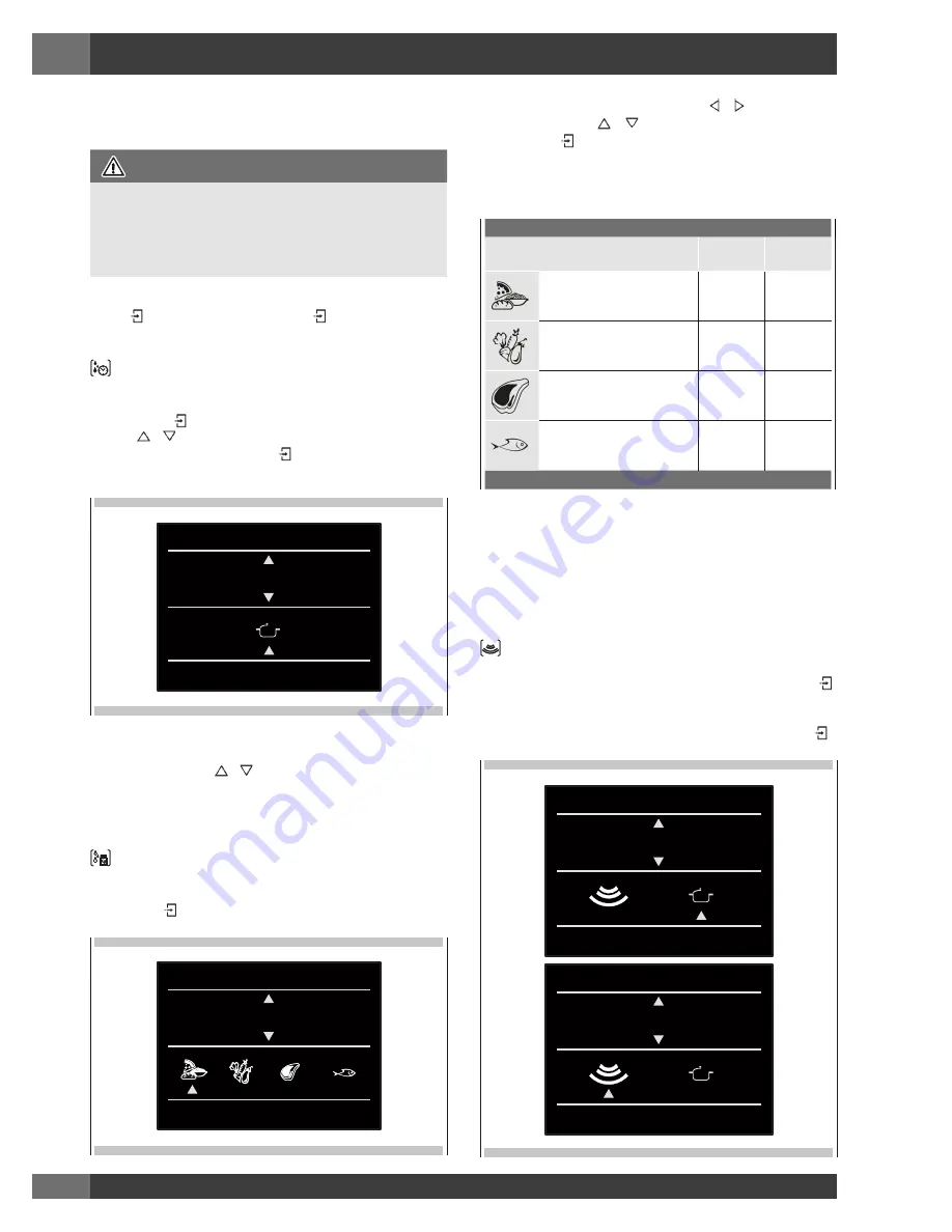 Fulgor Milano FCMO 4507 TM Installation - Use - Maintenance Download Page 202