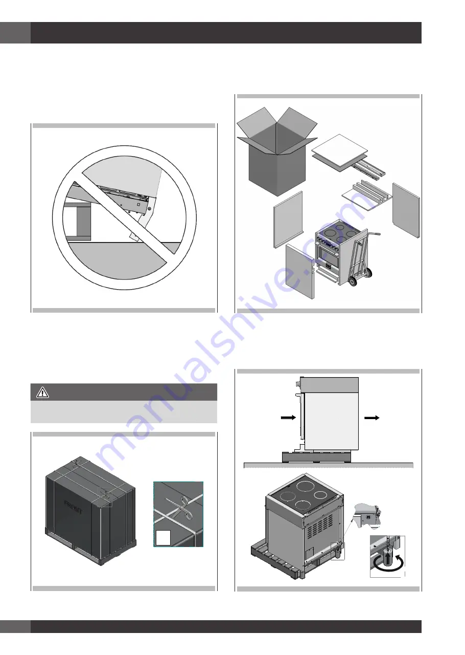 Fulgor Milano SOFIA FSRC 3004 P MI ED 2F X Instruction Manual Download Page 72