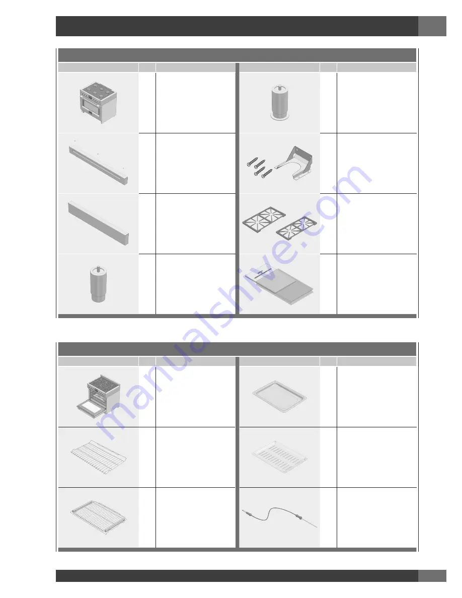 Fulgor Milano SOFIA Instruction Manual Download Page 63