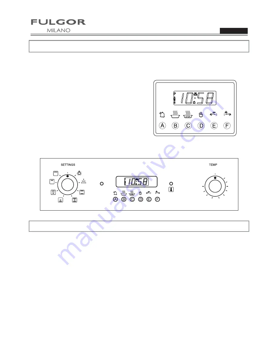 FULGOR F1SM24S1 Use & Care Manual Download Page 7