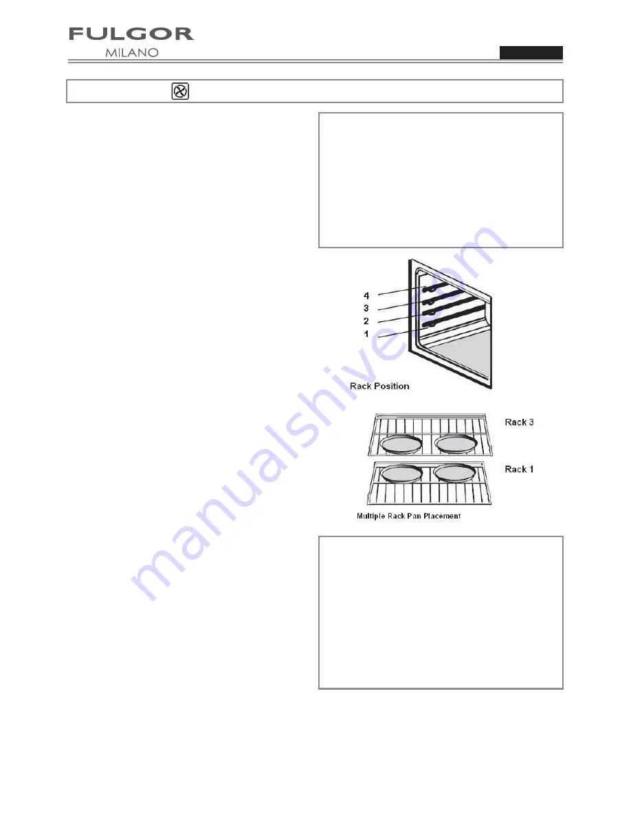 FULGOR F1SP24*1 Use & Care Manual Download Page 17