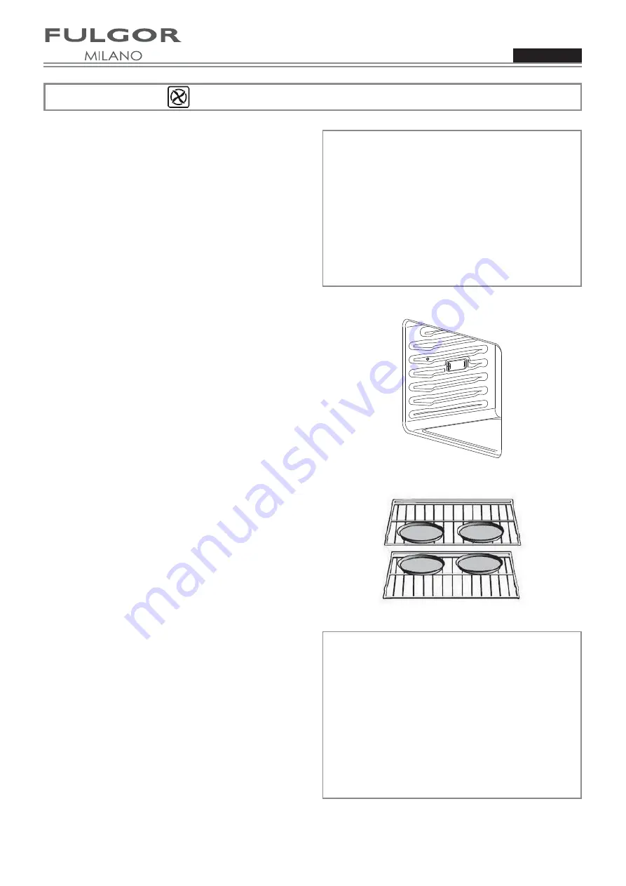 FULGOR F4SP30 1 Series Use & Care Manual Download Page 16