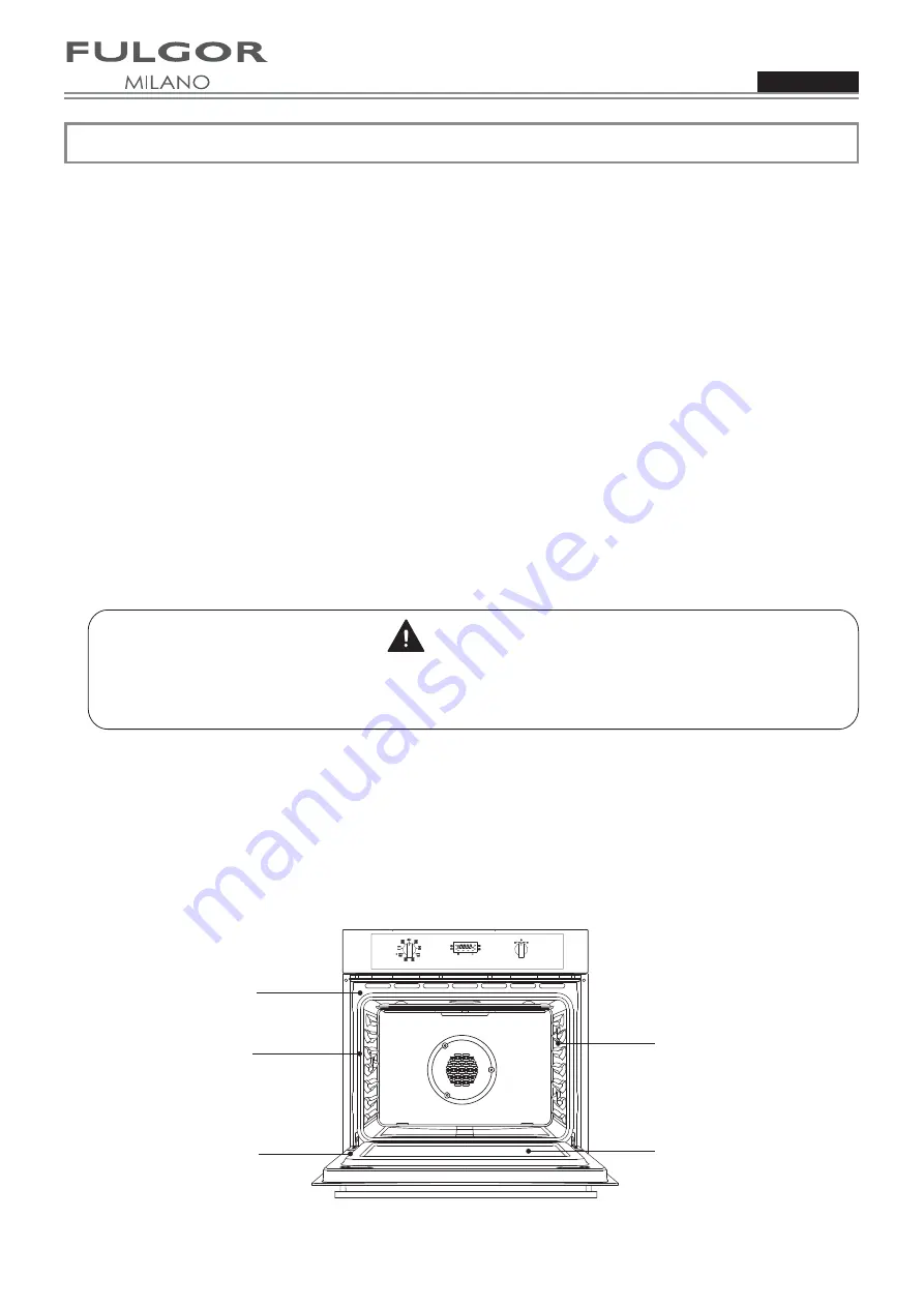 FULGOR F4SP30 1 Series Use & Care Manual Download Page 53