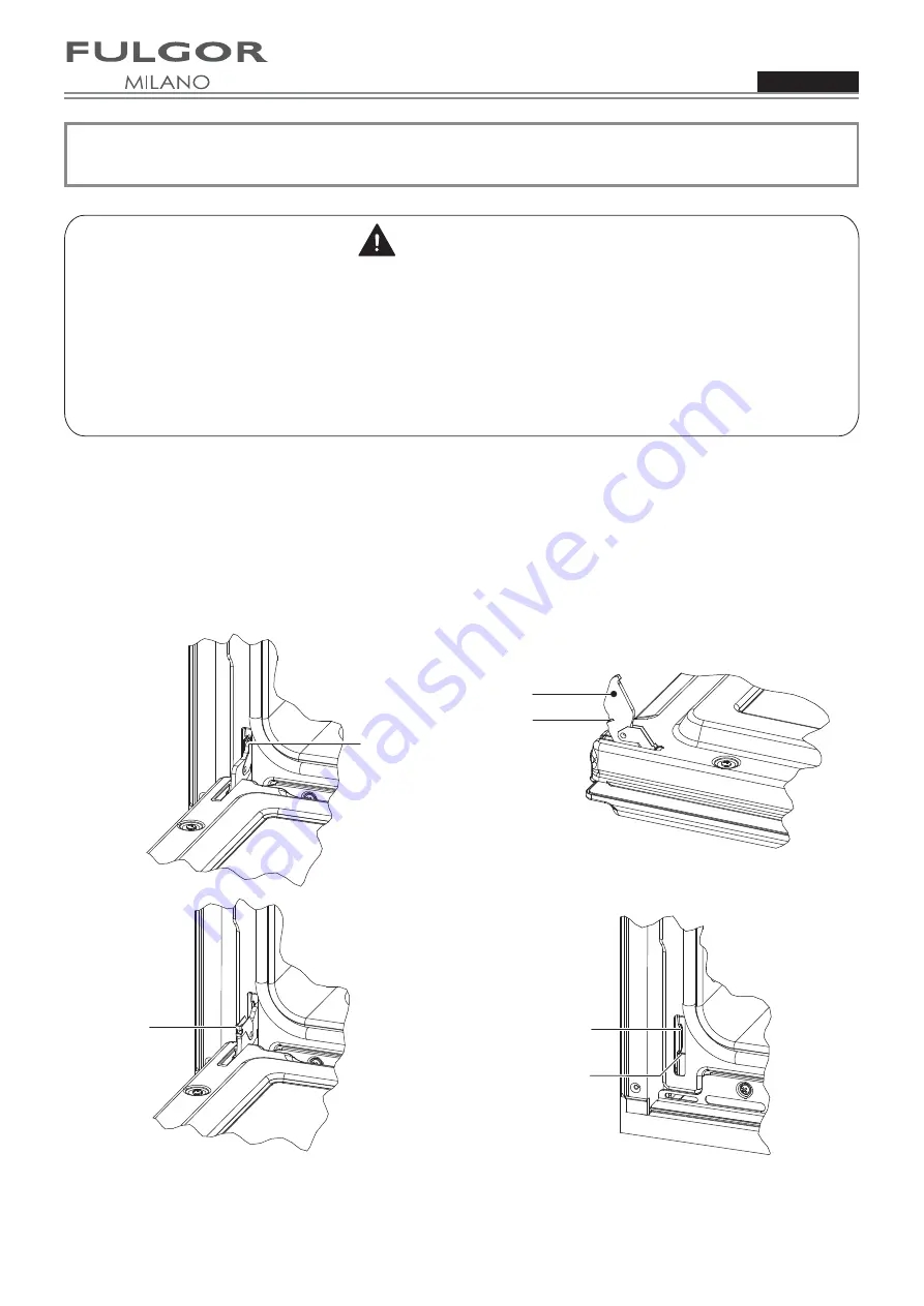 FULGOR F4SP30 1 Series Use & Care Manual Download Page 88