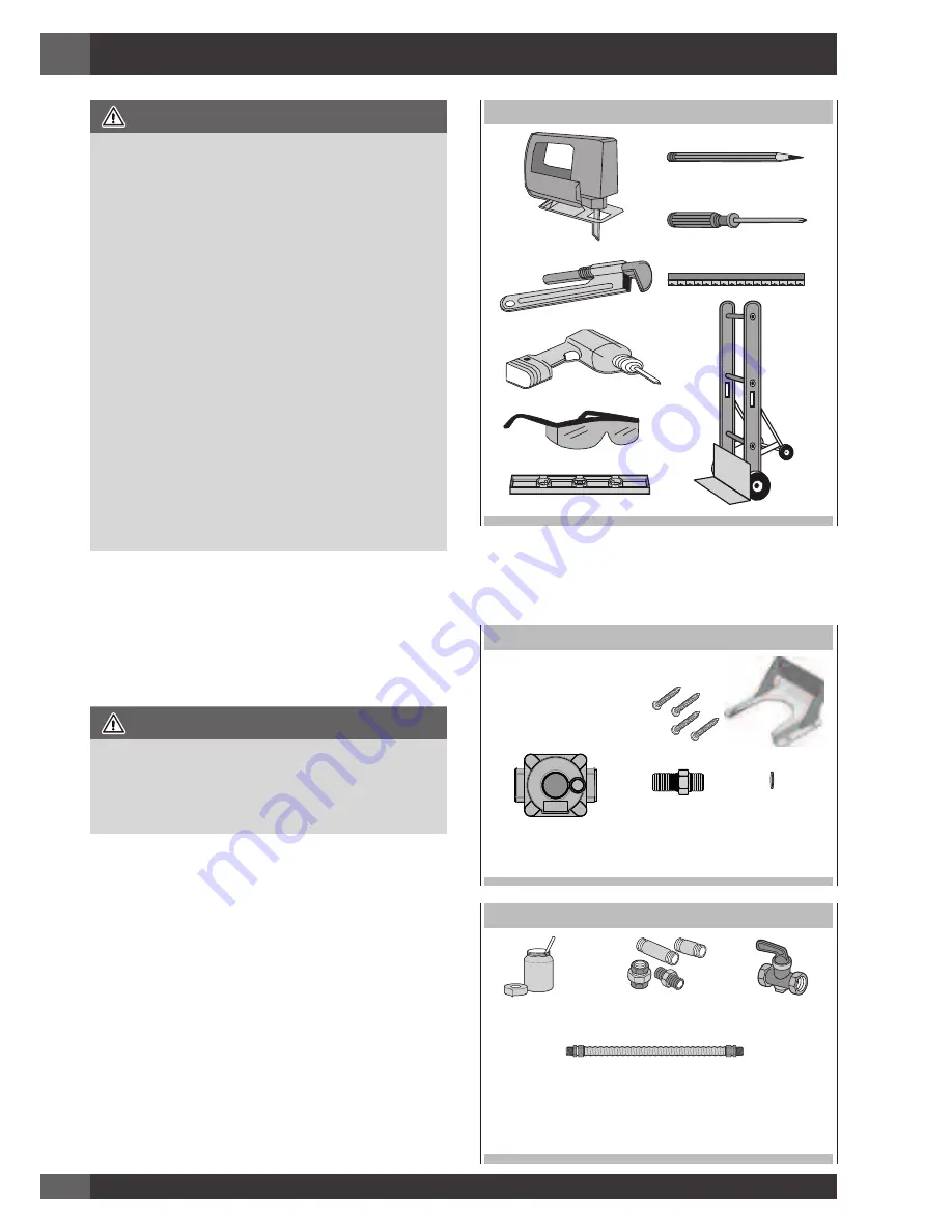 FULGOR f6pgr366s1 Installation Instructions Manual Download Page 54