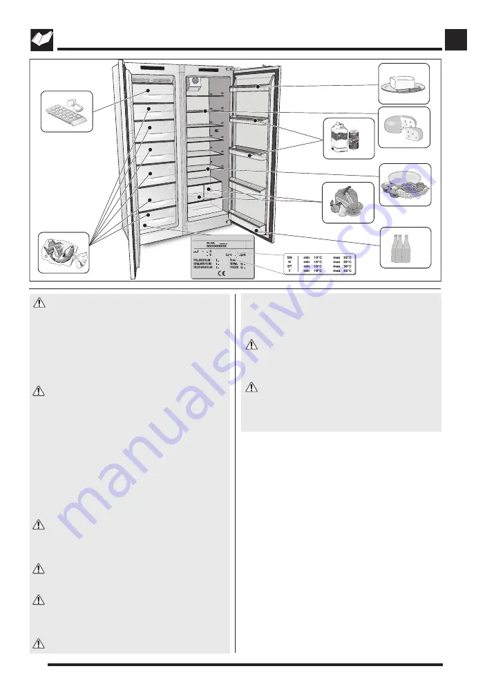 FULGOR FBFD 351 NF ED Instructions For Installation And Use Manual Download Page 16