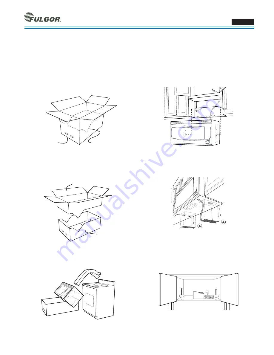 FULGOR MWOR530A2ASS Installation Manual Download Page 25