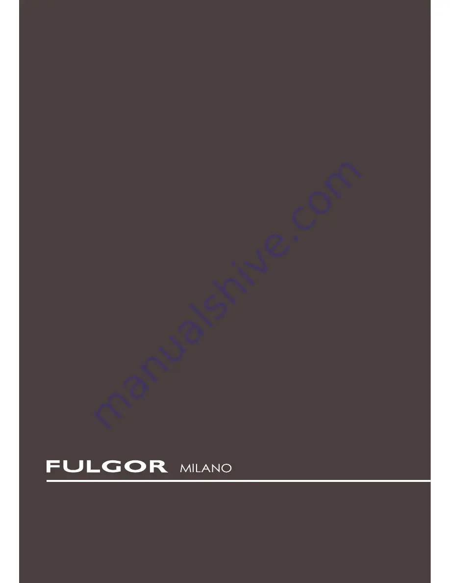 FULGOR SOFIA f6pdf366s1 Use & Care Manual Download Page 142