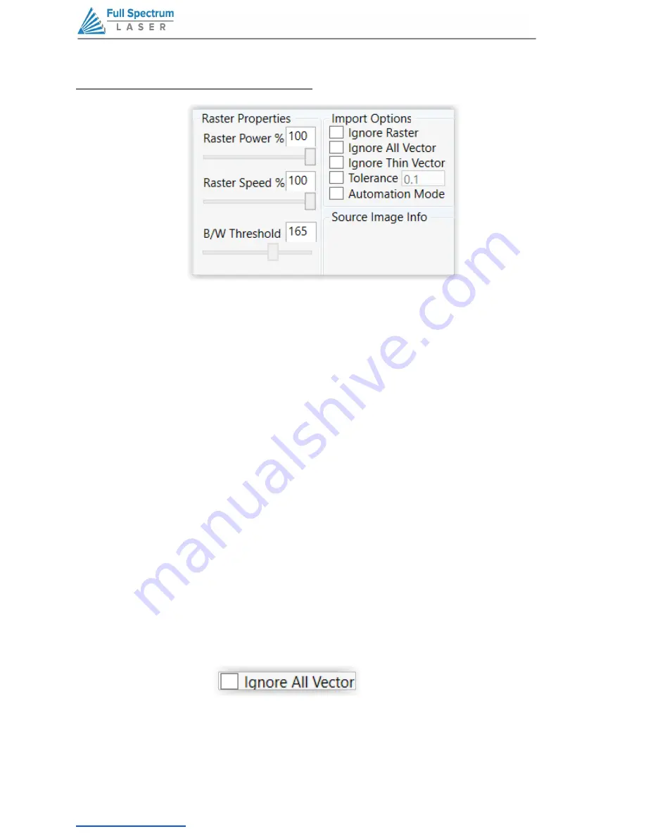 Full Spectrum Laser HL40-5g Hobby Advanced User Manual Download Page 57