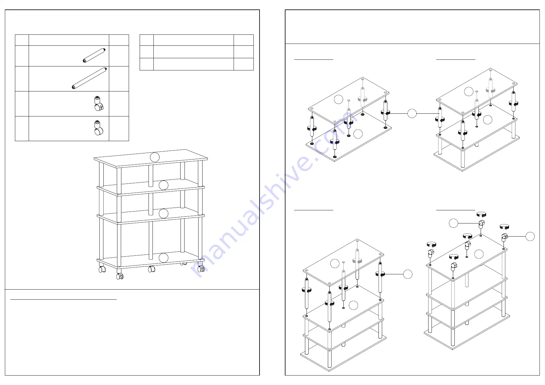 Furinno 22063 Assembly Instruction Download Page 2