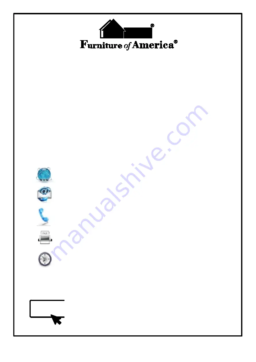 Furniture of America CM-AC6560 Assembly Instructions Manual Download Page 7