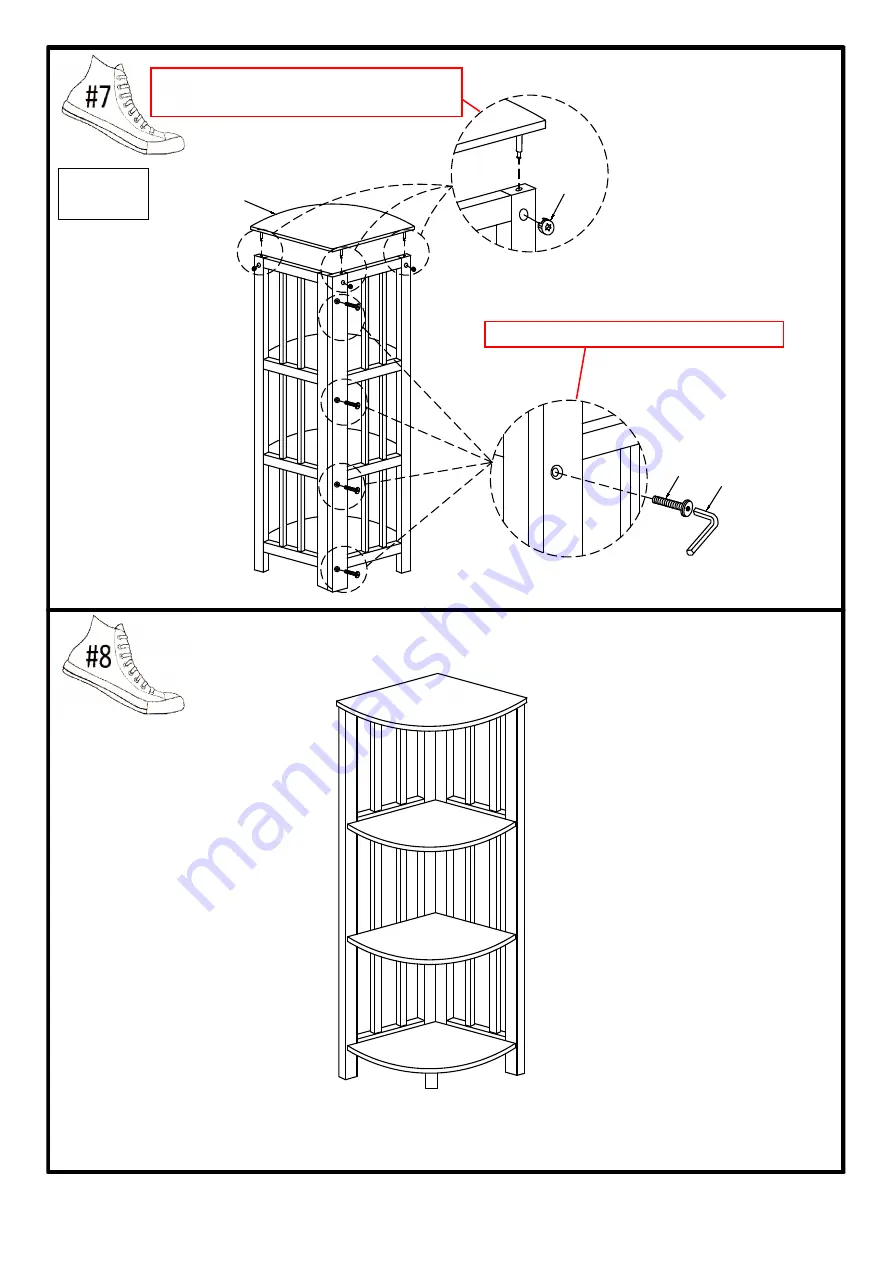 Furniture of America CM-AC805 Скачать руководство пользователя страница 8