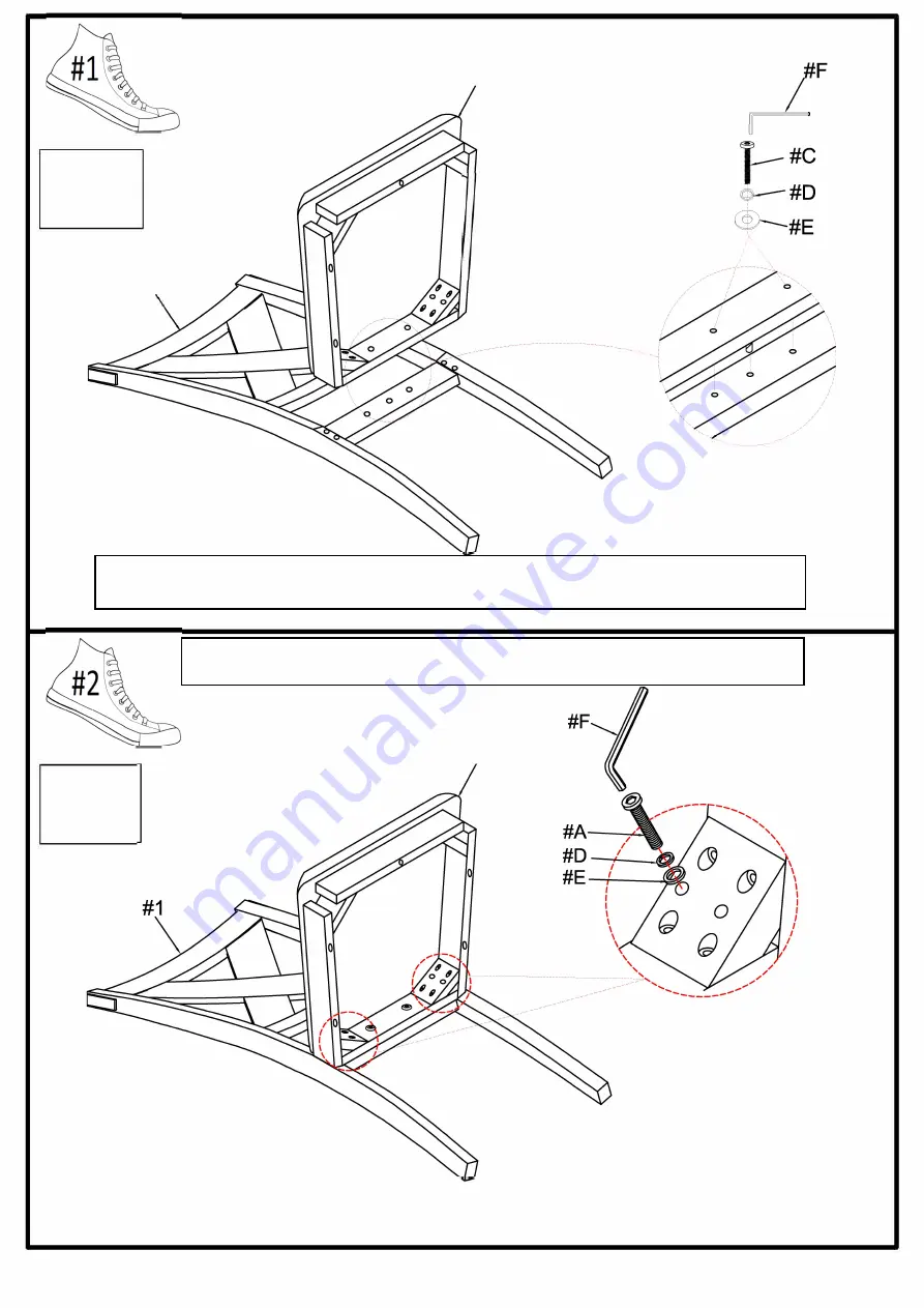 Furniture of America CM3175 Assembly Instructions Manual Download Page 6