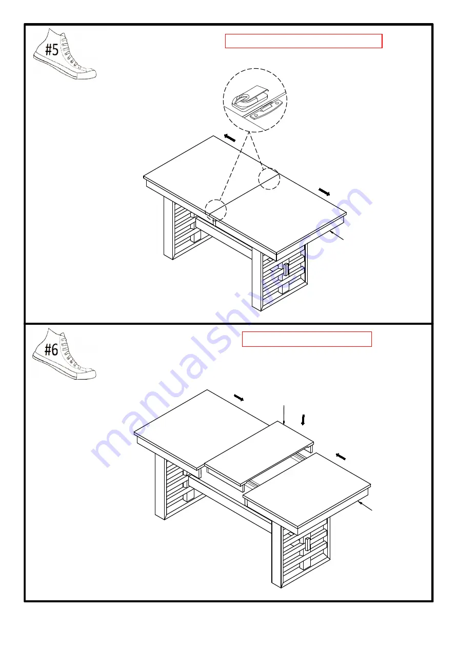 Furniture of America CM3438T Assembly Instructions Manual Download Page 6