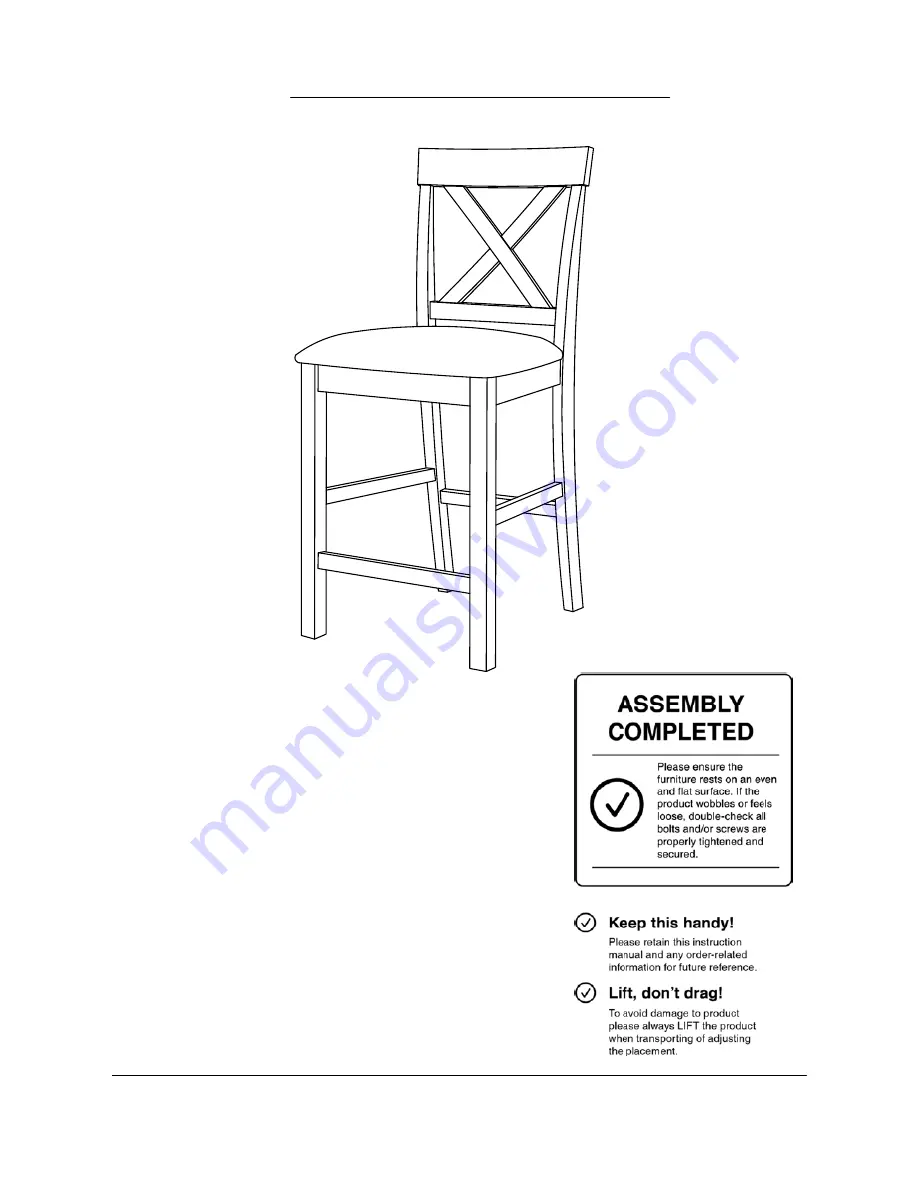 Furniture of America CM3492PC-2PK Скачать руководство пользователя страница 9