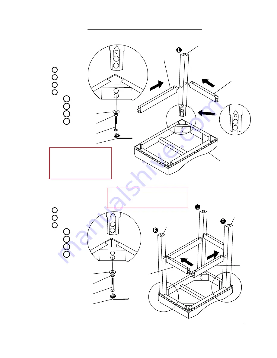 Furniture of America CM3492ST-2PK Assembly Instructions Manual Download Page 6