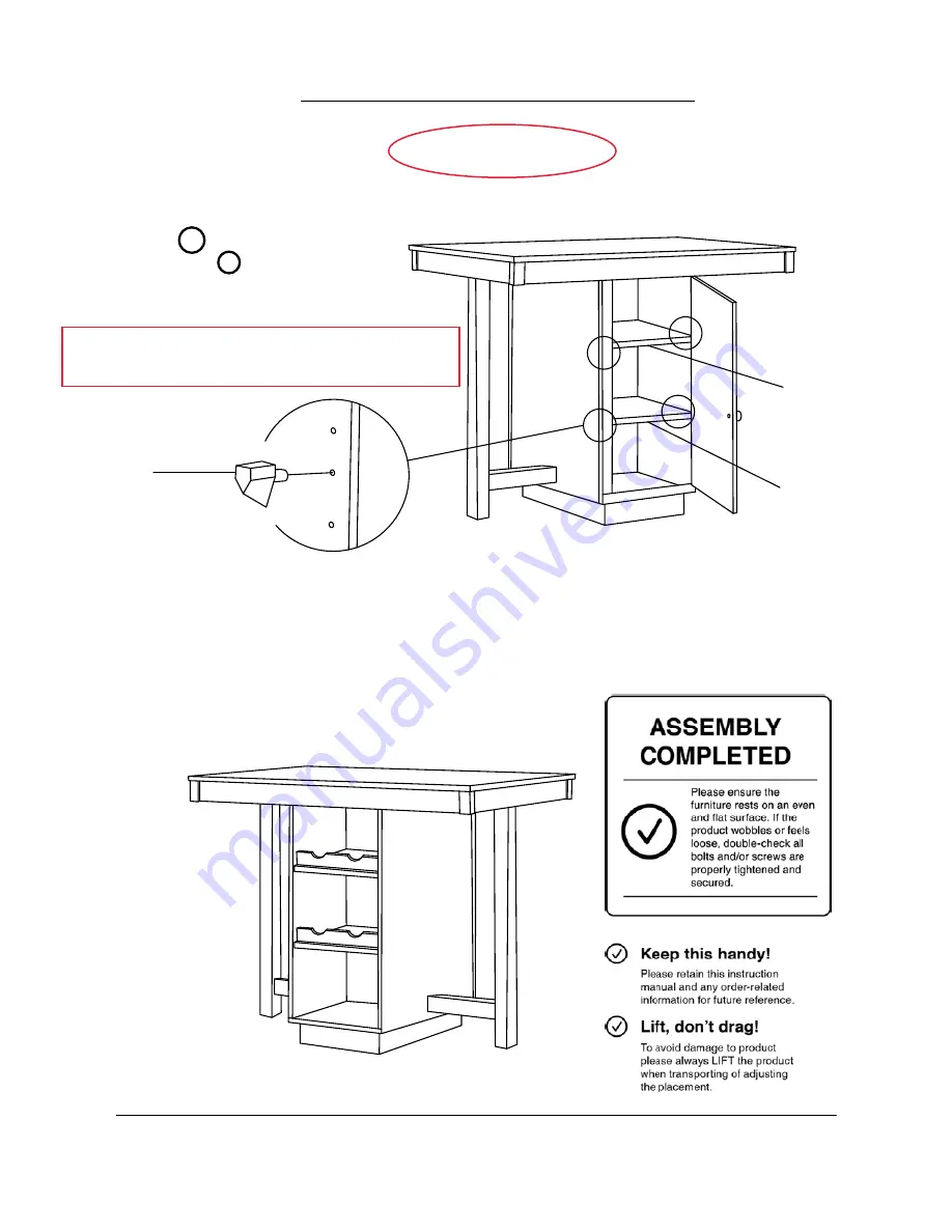 Furniture of America CM3493PT-5PK Скачать руководство пользователя страница 10