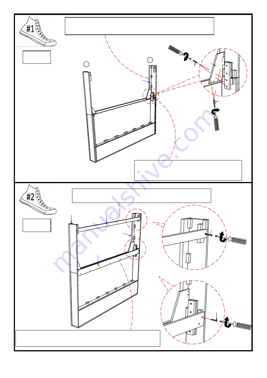 Furniture of America CM7549Q Assembly Instructions Manual Download Page 10