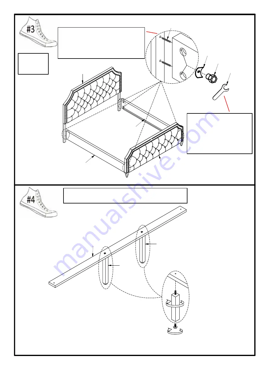 Furniture of America CM7675F Assembly Instructions Manual Download Page 17