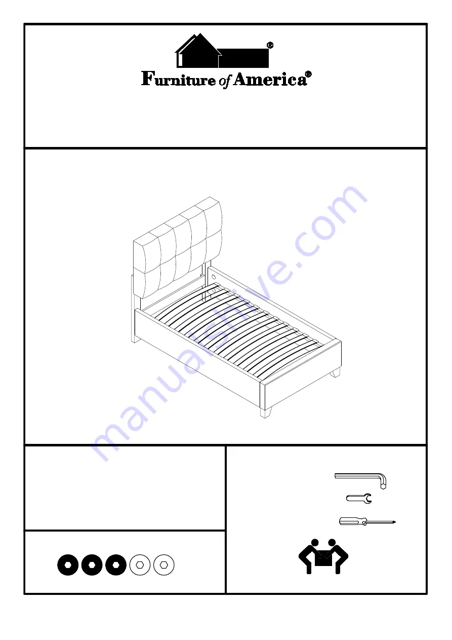 Furniture of America CM7725T Assembly Instructions Download Page 1