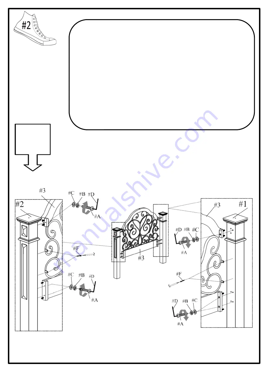 Furniture of America CM7811Q Скачать руководство пользователя страница 5