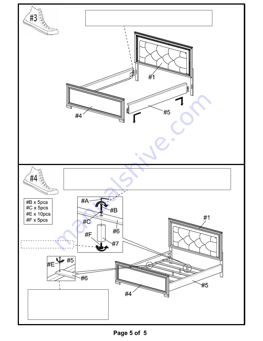 Furniture of America CM7979CK Скачать руководство пользователя страница 10