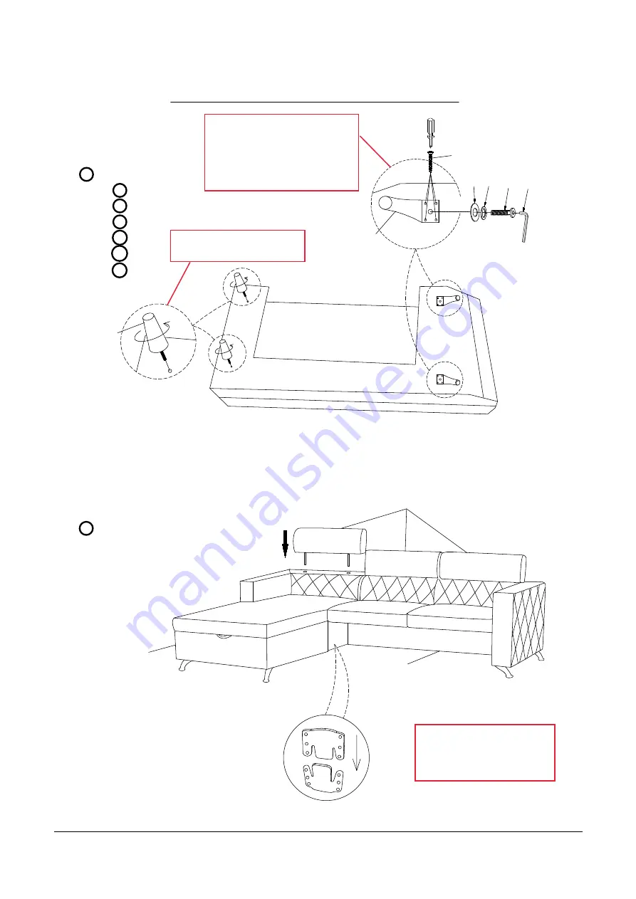 Furniture of America Dayna CM6292 Скачать руководство пользователя страница 9