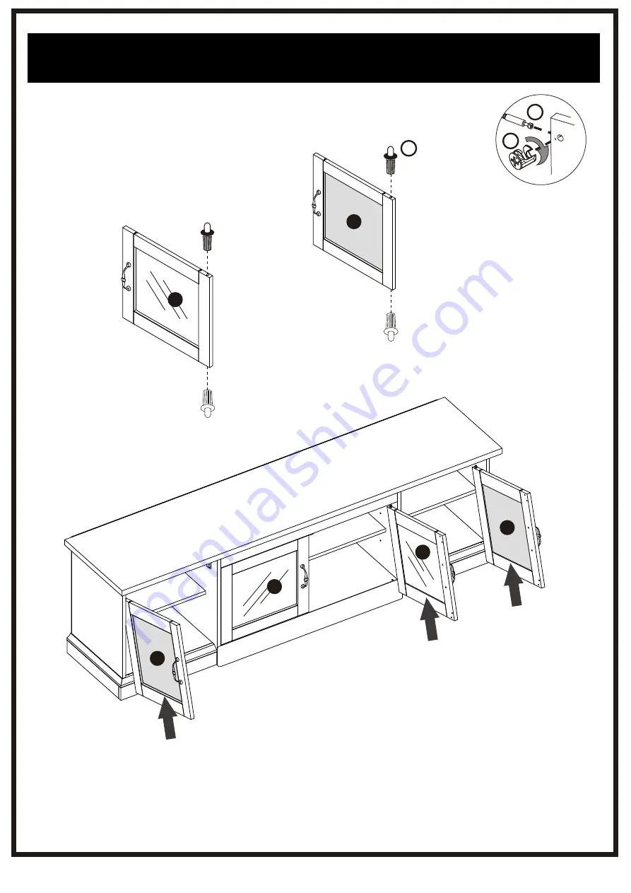 Furniture of America YNJ-1451 Assembly Instructions Manual Download Page 13