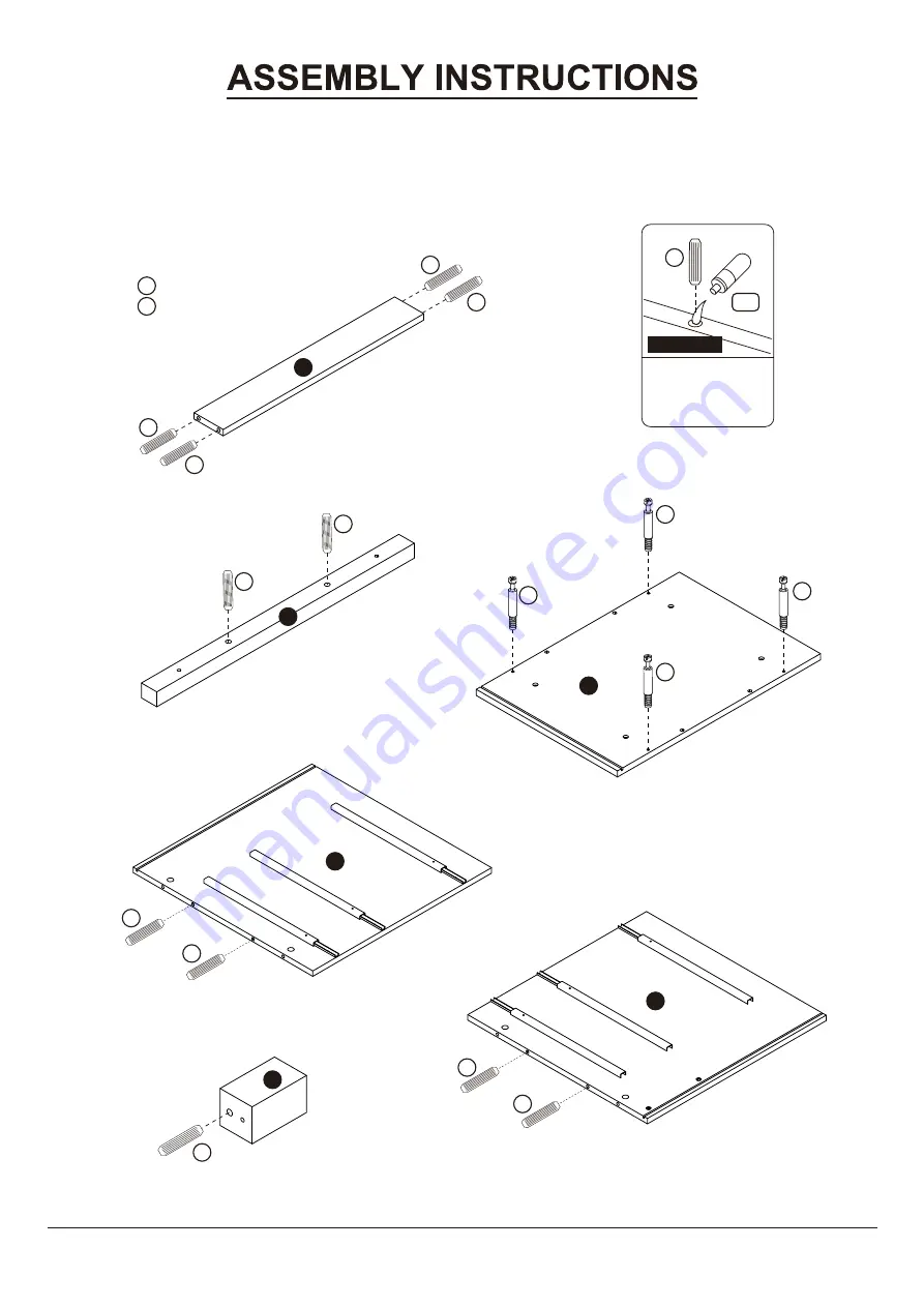 Furniture of America YNJ-1459C5 Скачать руководство пользователя страница 9