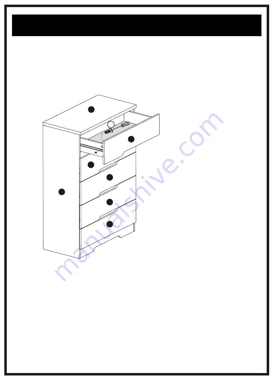 Furniture of America YNJ-1463 Assembly Instructions Manual Download Page 12